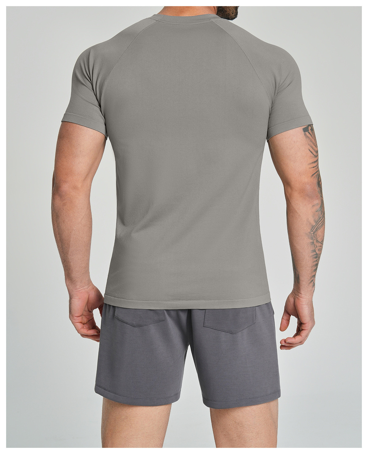 OEM men's seamless sports top