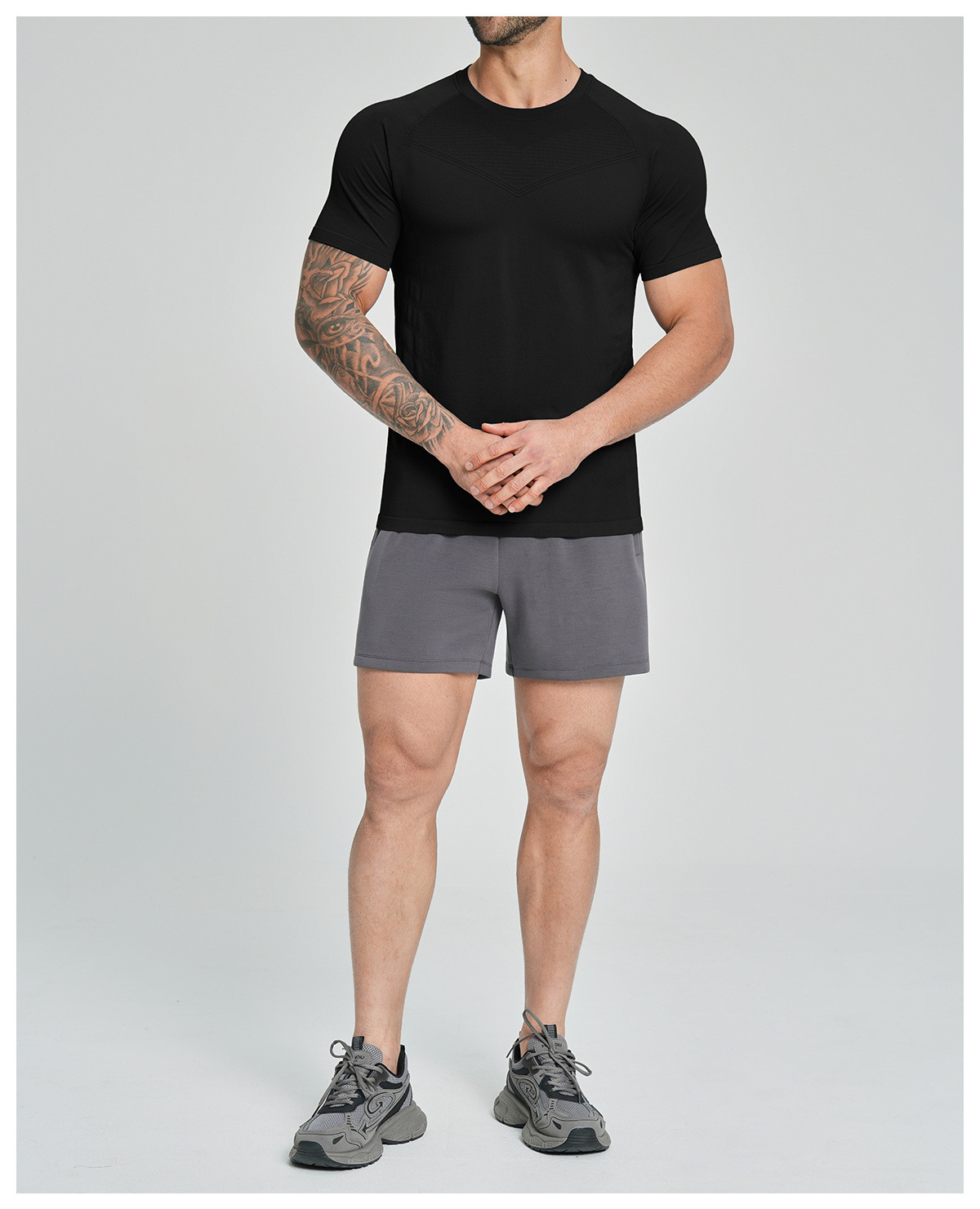 OEM men's seamless sports top