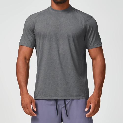Custom Men's Quick-Dry Breathable Sports Round Neck T-Shirt | OEM, ODM, Wholesale & Sourcing Agents for Activewear & Fitness Apparel.1142