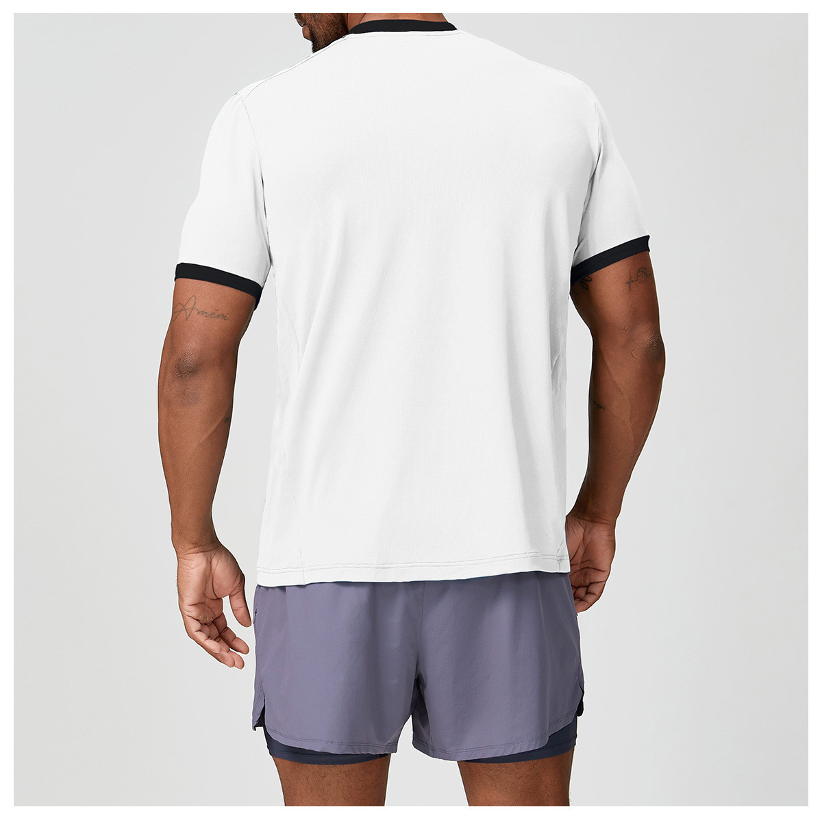 custom men's fitness t-shirt