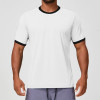 OEM & ODM Custom Men's Breathable Quick-Dry Fitness T-Shirt - Color-Block Design for Outdoor Hiking & Commuting | Wholesale Sportswear & Activewear Solutions1179