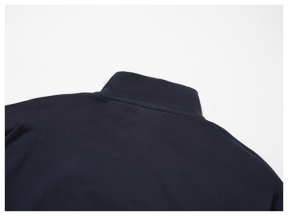 zipper sports casual hoodie