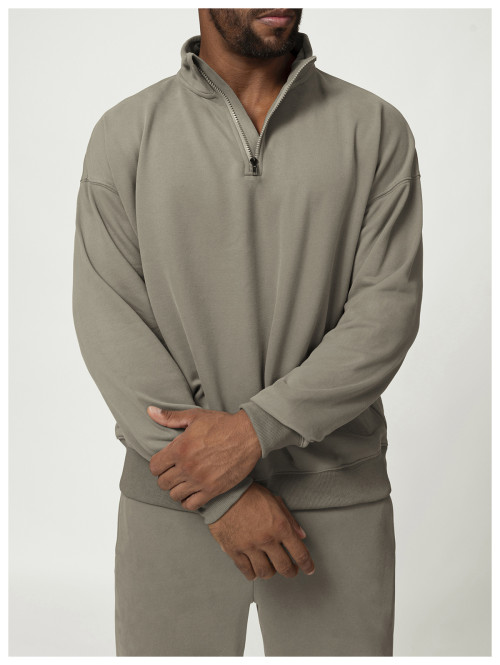 Wholesale Men's Zipper Sports Casual Hoodie - Autumn/Winter Essential for Running, Fitness, Basketball, and Tennis | OEM & ODM Services | Urban Style Citywalk Sweatshirt 1013
