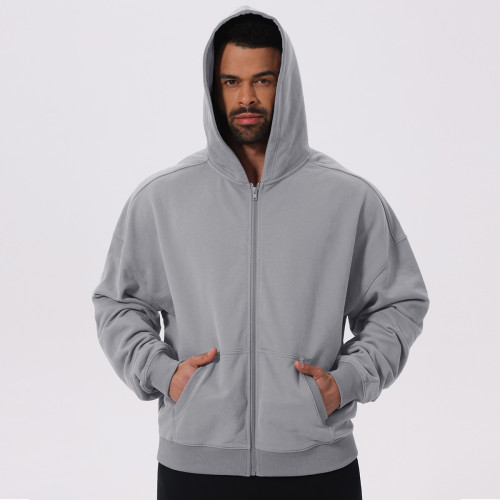 Wholesale Custom Cross-Border Men's Autumn/Winter Sports Fitness Hoodie | OEM & ODM Services Available | Suitable for Home, Commuting & Outdoor Activities | Style 1103