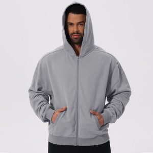 Wholesale Custom Cross-Border Men's Autumn/Winter Sports Fitness Hoodie | OEM & ODM Services Available | Suitable for Home, Commuting & Outdoor Activities | Style 1103