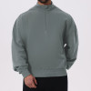 Custom Men's Autumn/Winter Sports Fitness Half-Zip Hoodie for Outdoor & Commuting - OEM/ODM Solutions for Wholesale Activewear & Fashion Clothing1102
