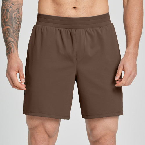 ODM & OEM Men's Casual Elastic Quick-Dry Shorts for Sports & Fitness - Ideal for Outdoor Basketball, Tennis, and Badminton - Wholesale Options Available5086