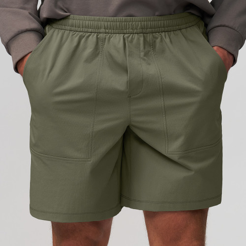 Activewear OEM/ODM Men’s Quick-Dry Fitness Outdoor Shorts - Cross-Border 5/4 Pants for Commuting, Hiking & Citywalk | Wholesale Solutions Available1206.