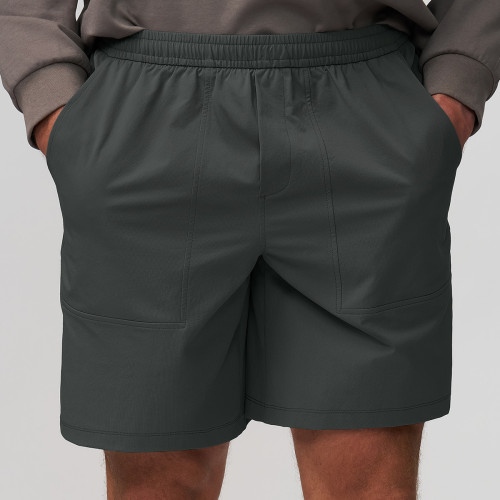 Activewear OEM/ODM Men’s Quick-Dry Fitness Outdoor Shorts - Cross-Border 5/4 Pants for Commuting, Hiking & Citywalk | Wholesale Solutions Available1206.