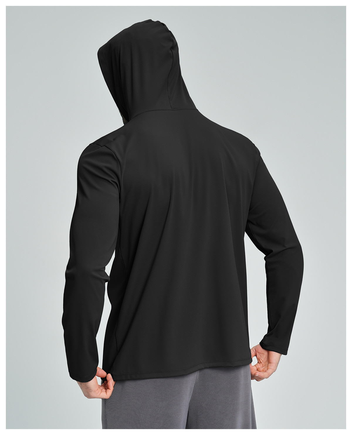 ODM breathable hooded long sleeve shirt