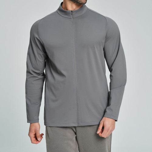 5086Cross-Border Men's Casual Fitness Jacket - OEM & ODM Manufacturing, Skin-Friendly & Breathable Design for Commuting, Hiking & Camping - Perfect for Wholesalers and Sourcing Agents