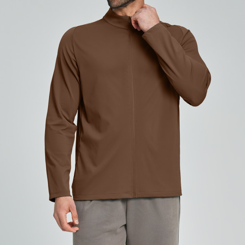 5086Cross-Border Men's Casual Fitness Jacket - OEM & ODM Manufacturing, Skin-Friendly & Breathable Design for Commuting, Hiking & Camping - Perfect for Wholesalers and Sourcing Agents