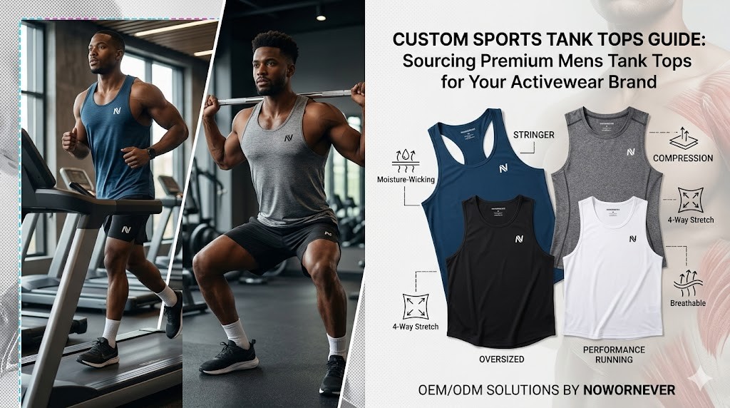 Custom Sports Tank Tops & Mens Tank Tops: OEM Manufacturing Guide for Activewear Brands