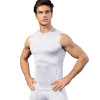 OEM & ODM Men's 3D Stereoscopic Print Fitness Running Sports Tank Top - Compression Elastic Sleeveless Quick-Dry Activewear for Bulk Buyers & Sourcing Agents4022