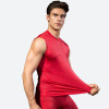 OEM & ODM Men's 3D Stereoscopic Print Fitness Running Sports Tank Top - Compression Elastic Sleeveless Quick-Dry Activewear for Bulk Buyers & Sourcing Agents4022
