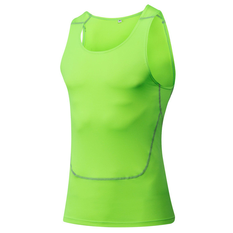 Elastic Training Tank Tops for Men