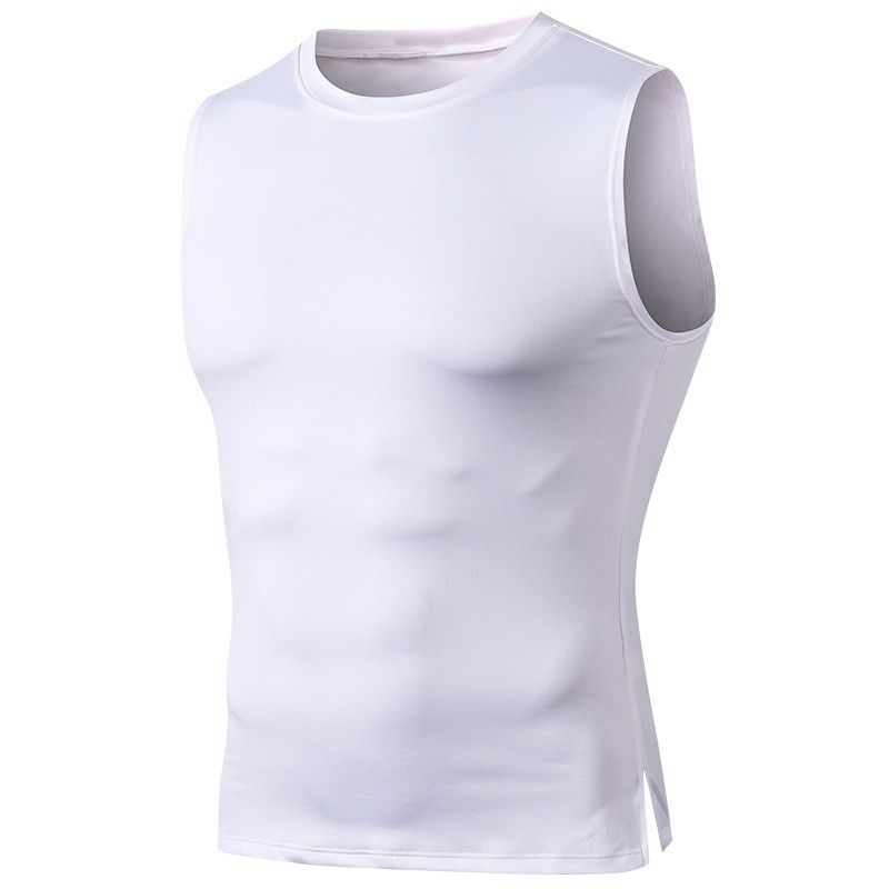 sleeveless workout top men