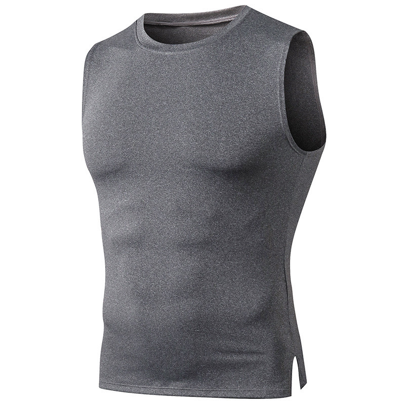 sleeveless workout top men