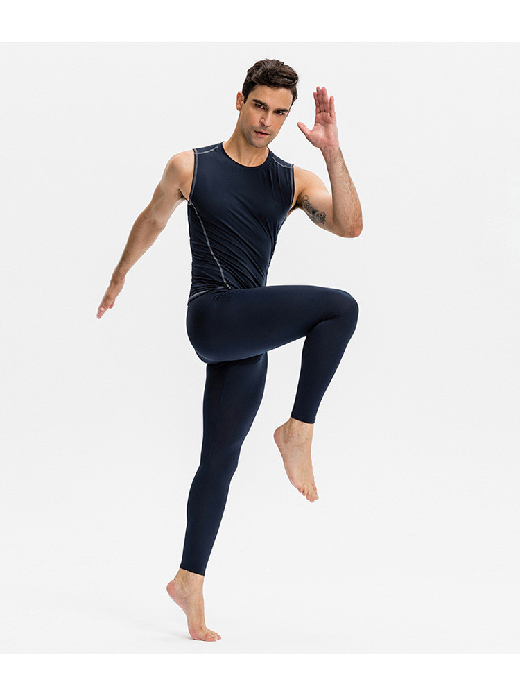 Men's compression sports tank top