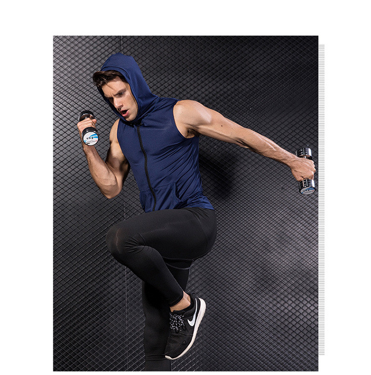 Men's compression sleeveless tank top
