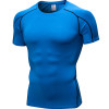 OEM & ODM Men's PRO Compression Short Sleeve Fitness Sports Running Training Wear - Elastic Quick-Dry T-Shirt 1053 for Wholesalers and Sourcing Agents