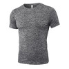 Men's PRO Fitness Sports Running Compression T-Shirt with High-Elastic Quick-Dry Technology 4001 - OEM, ODM, and Wholesale Options for Sourcing Agents in the Activewear Market