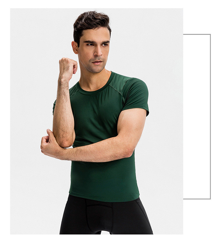Men's compression running t-shirt