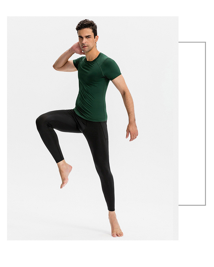Men's compression running t-shirt