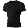 Men's PRO Compression Short Sleeve Running T-Shirt - High-Elasticity, Moisture-Wicking, Quick-Dry Sportswear | OEM, ODM & Wholesale Options for Sourcing Agents | Model 01219