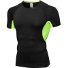 OEM & ODM Men's PRO Fitness Sports Running Training Short Sleeve - Moisture-Wicking, Quick-Dry, Breathable, Elastic Compression Apparel for Wholesale & Sourcing Agents | Model B0008