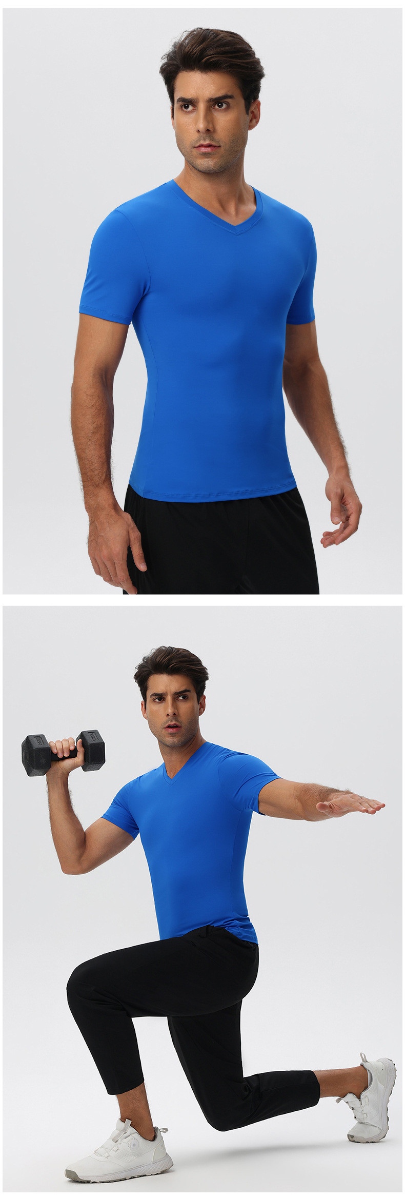 American style gym tops