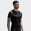OEM & ODM Men's Fitness Short Sleeve Reflective Running T-Shirt - Quick-Dry, High-Elastic Compression Sportswear - Bulk Wholesale Available - Model 91209