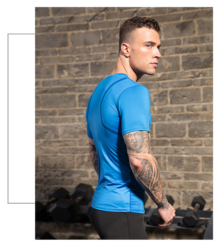 Men's fitness t-shirt wholesale