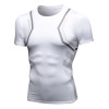 91205Men's Fitness Printed Short Sleeve Sports T-Shirt - OEM & ODM High-Elastic Compression Design - Quick-Dry, Breathable Fabric for Enhanced Performance - Ideal for Wholesale & Sourcing Agents
