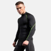 Wholesale Men's High Elastic Quick-Dry Stand Collar Hoodie | PRO Fitness Long Sleeve Sports Running T-Shirt for Autumn/Winter - OEM & ODM Solutions Available - Model 1058