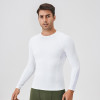 Men's Sports Fitness Nylon Compression Quick-Dry T-Shirt - Breathable Long Sleeve Running Wear | OEM, ODM, Wholesale, Sourcing Agents41523