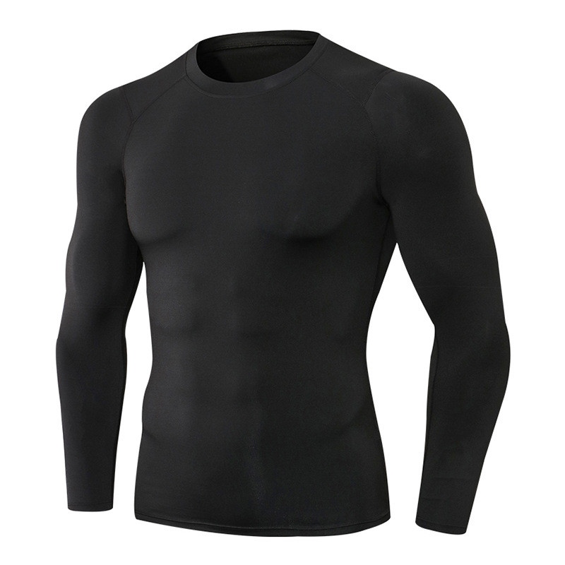 men's running compression shirt