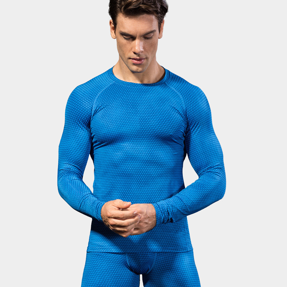 elastic running shirts for men