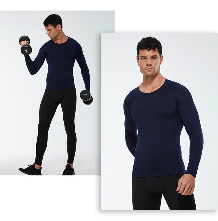 men's quick-dry compression t-shirt