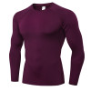 High-Elastic Men's Quick-Dry Compression T-Shirt - Long Sleeve Sports Running & Training Top - Breathable, Moisture-Wicking Fabric - OEM/ODM, Wholesale Options for Agents01510