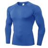High-Elastic Men's Quick-Dry Compression T-Shirt - Long Sleeve Sports Running & Training Top - Breathable, Moisture-Wicking Fabric - OEM/ODM, Wholesale Options for Agents01510