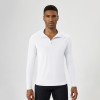 OEM & ODM European & American Men's Fitness Half-Zip Sports Long Sleeve Top - Sun Protection, Quick-Dry, Slim-Fit for Outdoor Casual Running | Wholesale Sourcing Agents AL10559