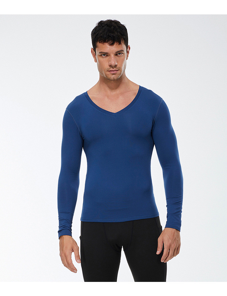High-elastic running tops for men