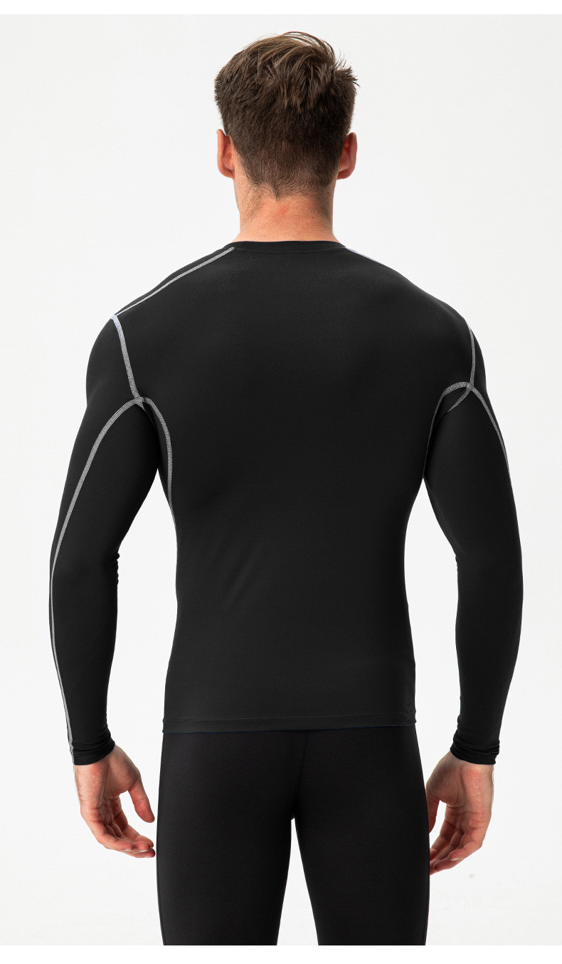Men's compression training shirt