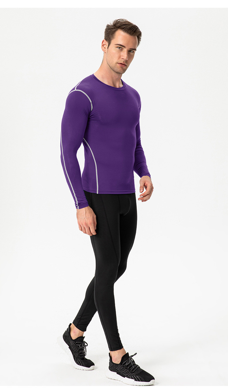 Men's compression training shirt