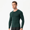 OEM & ODM Men's Compression Training PRO Sports Fitness Running Long Sleeve Moisture-Wicking Quick-Dry T-Shirt 1019 | Wholesale Activewear & Sourcing Agents