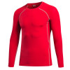 1039Men's Compression Fitness Sports Running T-Shirt - High-Quality OEM/ODM with Moisture-Wicking, Quick-Dry Fabrics and Long Sleeve Design | Ideal for Activewear Wholesalers & Sourcing Agents