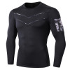 Wholesale Men's Fitness Long Sleeve Quick-Dry Outdoor Running T-Shirt - High-Elastic, Moisture-Wicking Compression Wear | OEM & ODM Services Available | Model 91502