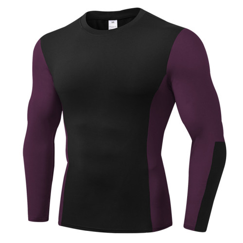 OEM & ODM Special Offer: Men's Fitness Quick-Dry Long Sleeve Sports Running T-Shirt - High-Elastic Moisture-Wicking Compression Wear for Wholesale & Sourcing Agents01508