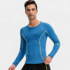 Men's PRO Fitness Long Sleeve Compression T-Shirt - Quick-Dry, High-Elastic Running Top | OEM & ODM Available for Wholesale & Sourcing Agents01507